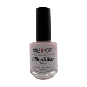 Rillenfüller Rosa | Base Coat 15 ml Pinselflasche